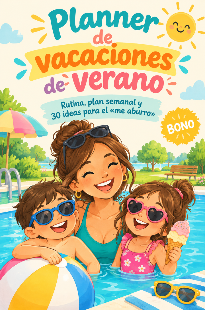 Bono: Planner de vacaciones de verano