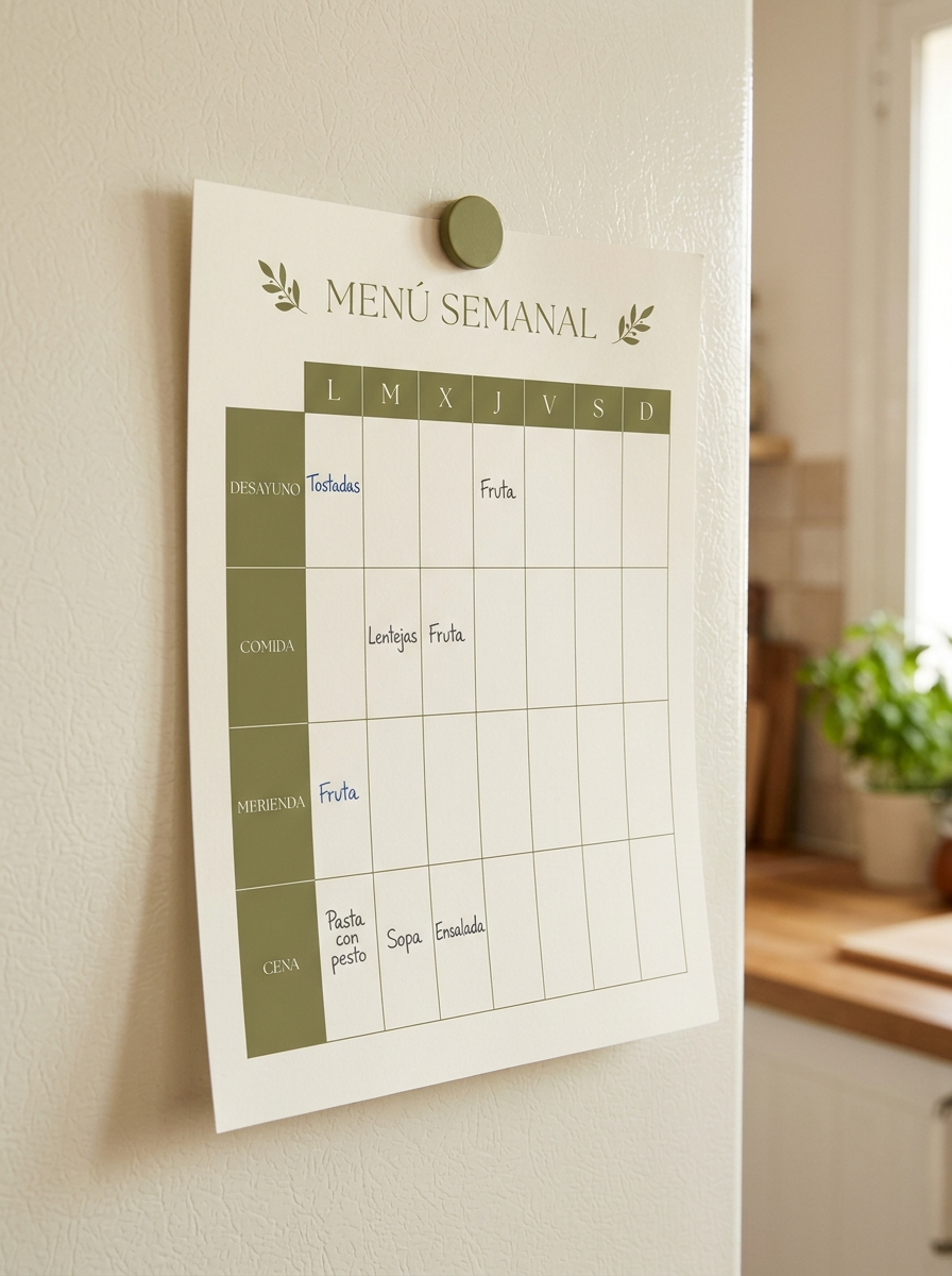 Bono planner semanal