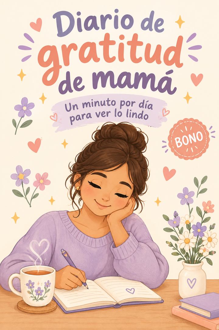 Bono: Diario de gratitud de mamá