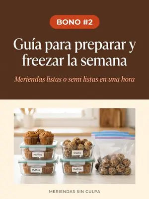 Portada Bono #2: Guía para preparar y freezar la semana
